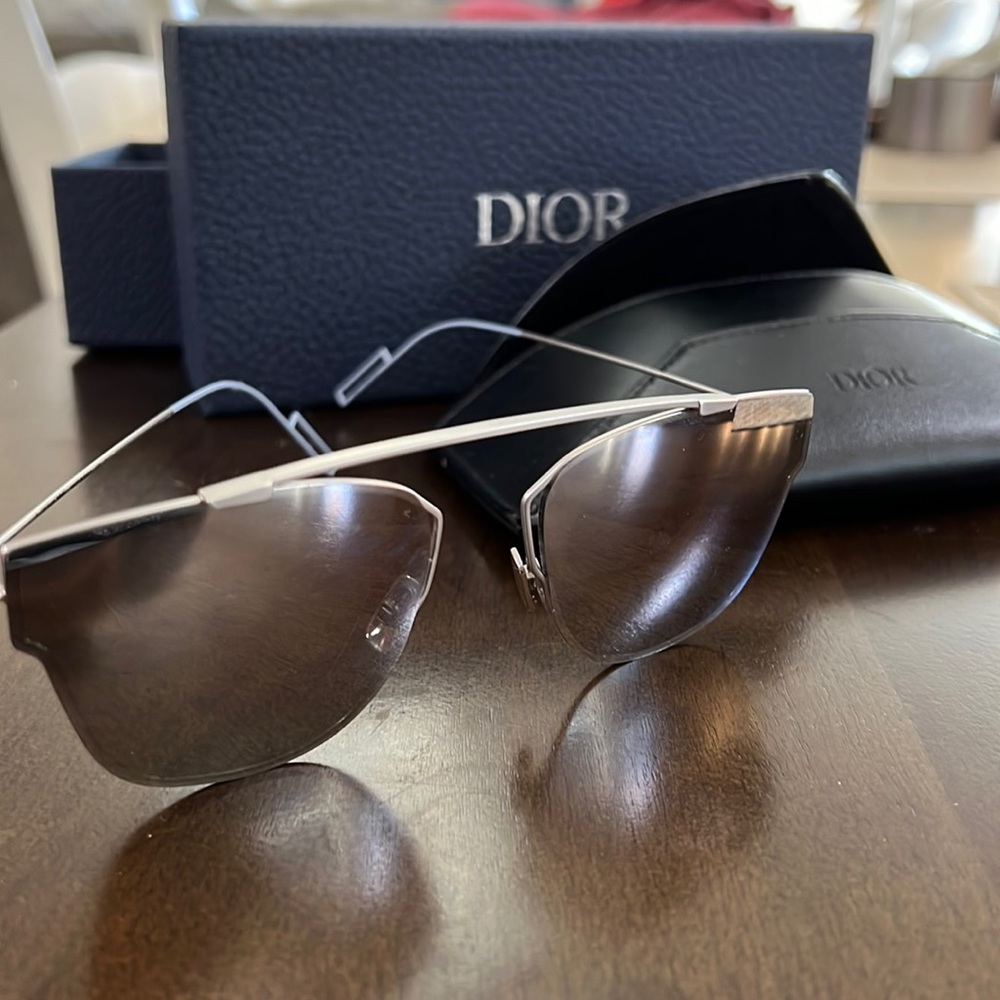 Dior Homme 0204s mirror sunglasses.